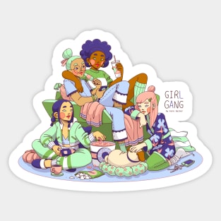 Girl Gang Slumber Party Sticker